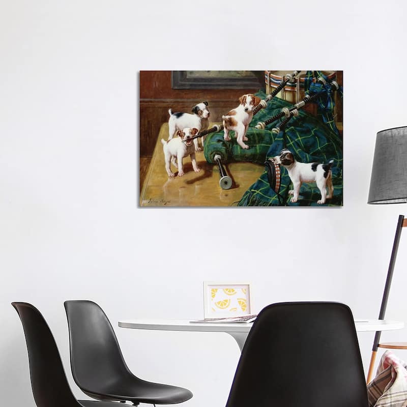 iCanvas "He Who Pays the Piper Calls the Tune" by John Hayes Canvas Print - 26x40x1.5
