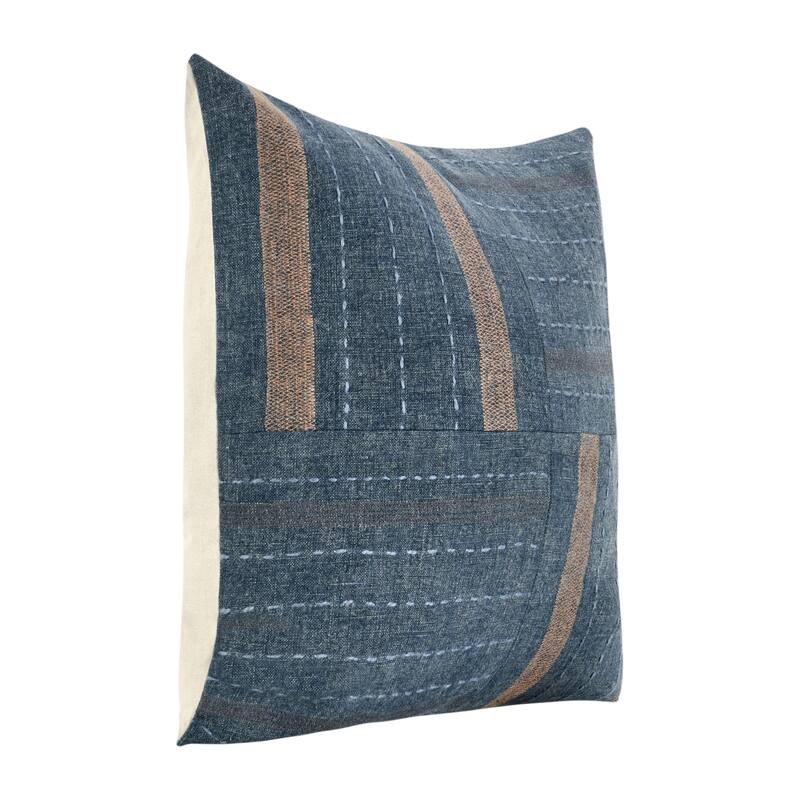 Villa by Classic Home Origin Belgian Linen Blend Throw Pillow