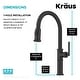 preview thumbnail 122 of 144, Kraus 2-Function 1-Handle 1-Hole Pulldown Sprayer Brass Kitchen Faucet