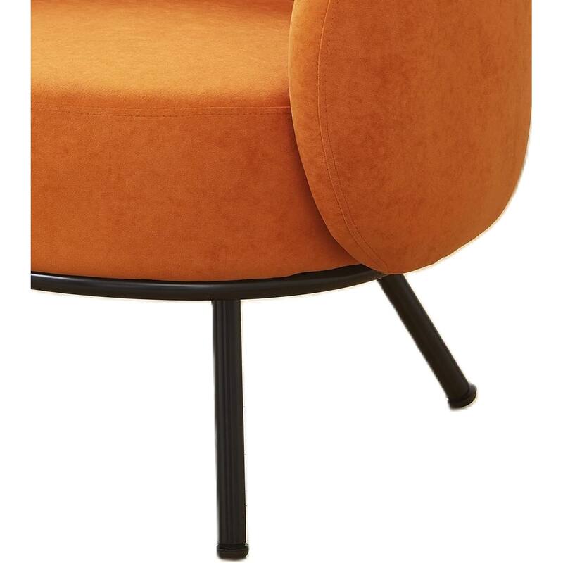Luxury and Elegance Modern Channel Chair with Velvet Fabric Material Dense Foam and Heavy Webbing