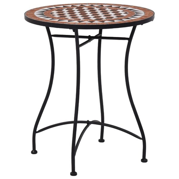 terracotta mosaic bistro set