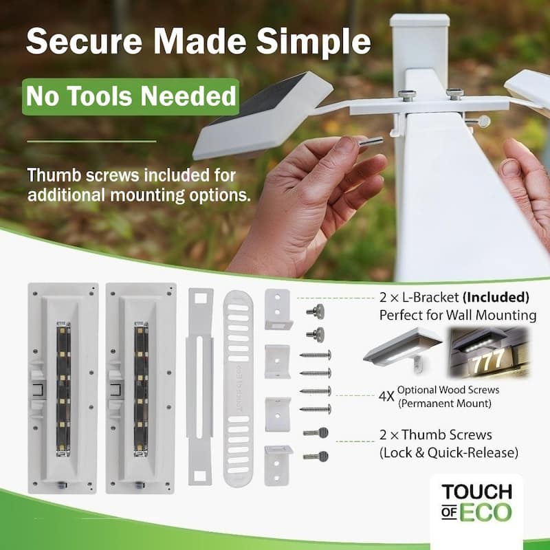 LITEAGENT PRO Solar LED Sign Light – No-Drill, Weatherproof Outdoor Signage Light for Real Estate, Business, or Yard Displays