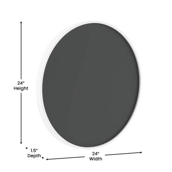 dimension image slide 4 of 6, Commercial Wall Mount Wooden Frame Magnetic Chalkboard