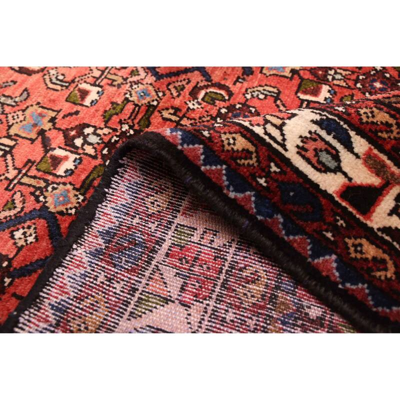 ECARPETGALLERY Hand-knotted Andelz Red Wool Rug - 3'8 x 10'4