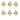 6Pcs Napkin Rings, Table Napkin Holders Buckles for Decorations
