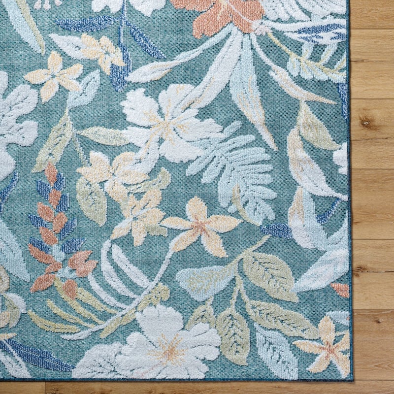 Livabliss Lakeside Coastal Indoor/Outdoor Area Rug
