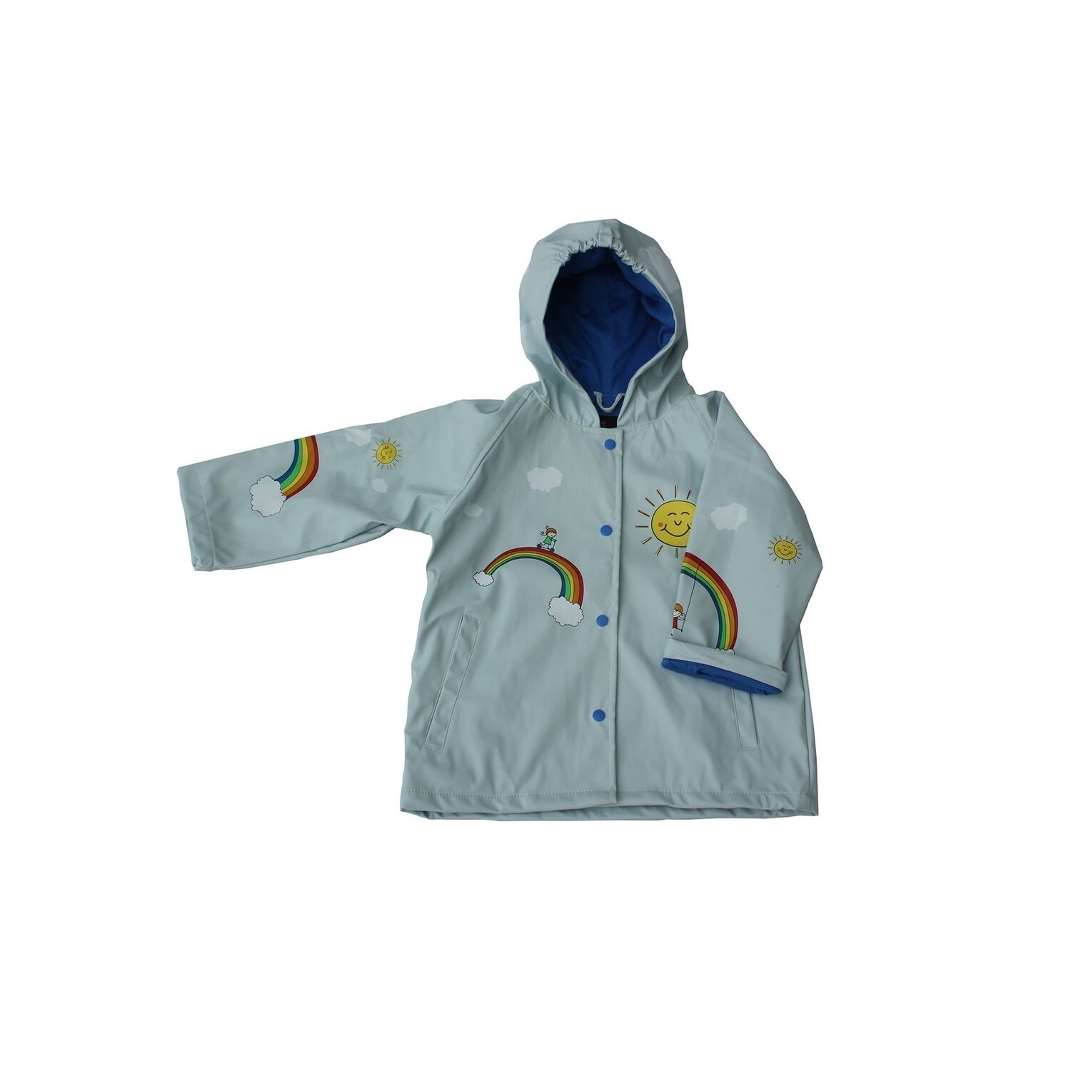 girls light blue coat