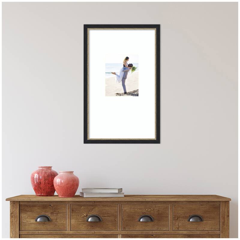 Kate and Laurel Belmont Black Photo Frame