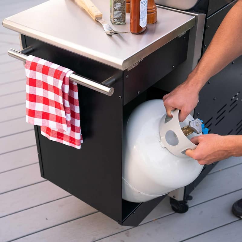 Lifetime Smoker Grill Combo