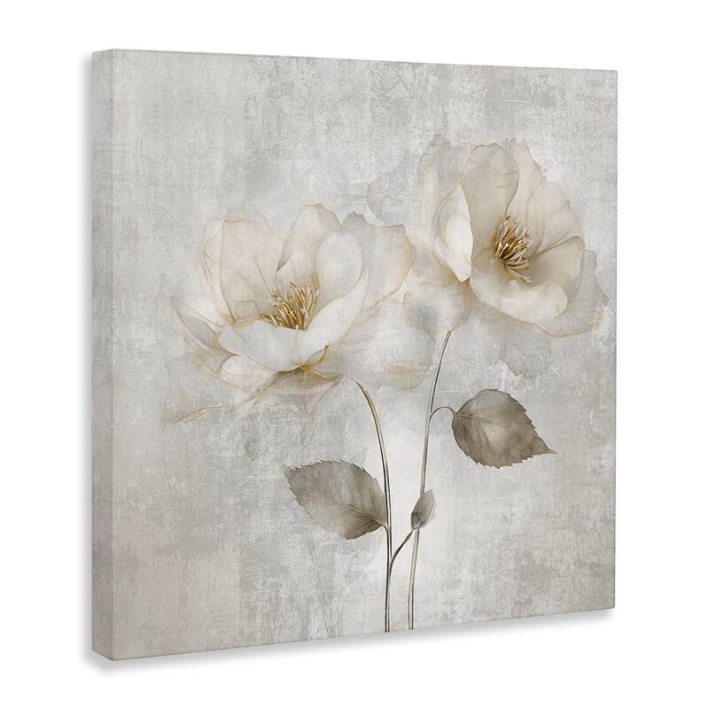 Stupell Blooming Roses Bunch Canvas Wall Art Design By Irene Weisz