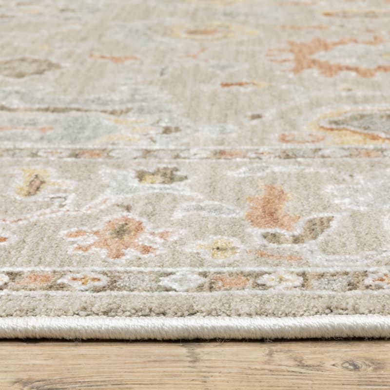 Kellan Vintage Bohemian Grey/ Multi Area Rug-