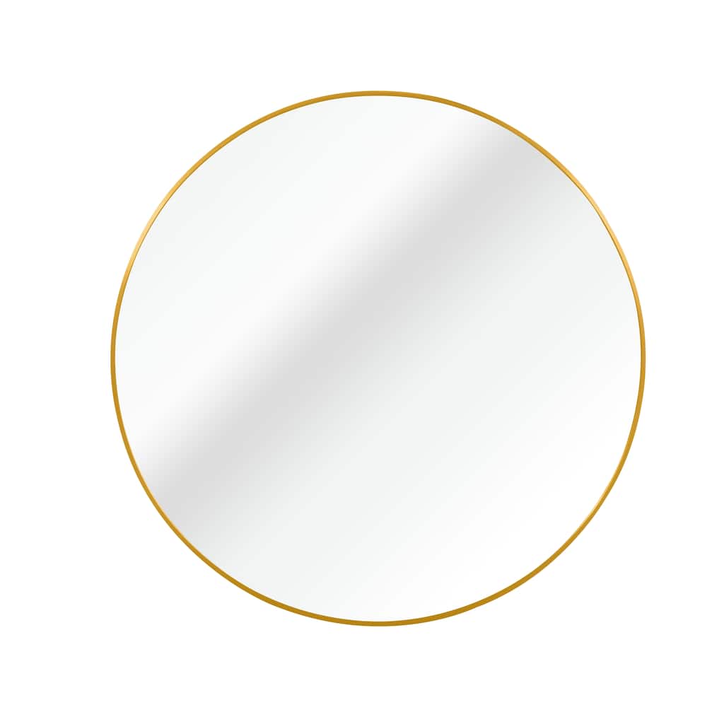 16 Inch Metal Round Bathroom Mirror