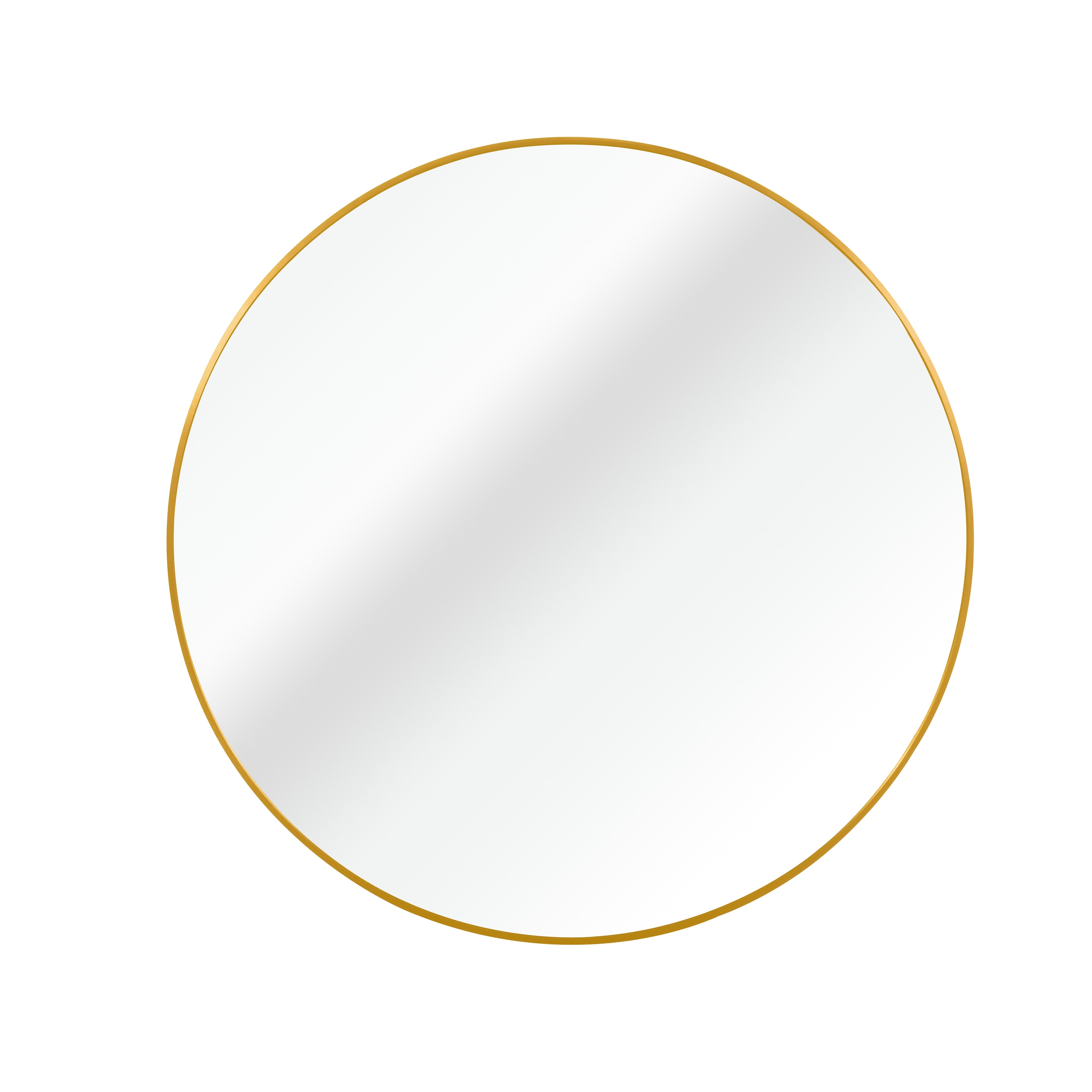 24'' Metal Round Bathroom Mirror