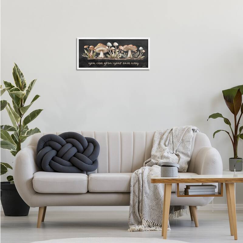 Stupell Grow Your Own Way Framed Giclee Art Design By Marla Rae