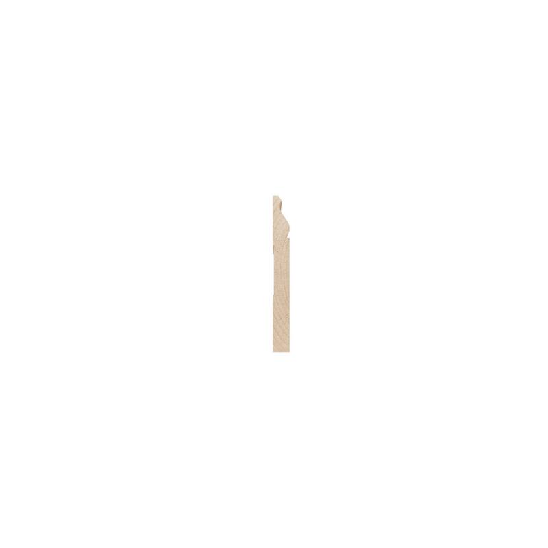 WM163: Americraft Finger-Joint Pine Base Cap Moulding