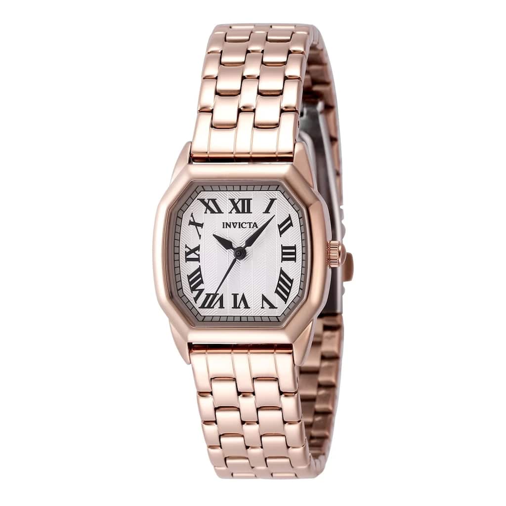 Invicta Women's 48960 Wildflower Quartz 3 Hand Silver Dial Watch