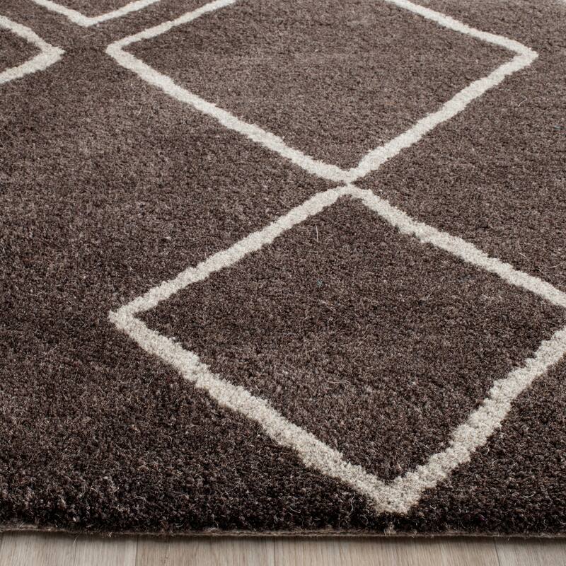 SAFAVIEH Handmade Soho Kaila Moroccan N.Z. Wool/ Viscose Rug
