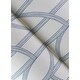 preview thumbnail 4 of 5, A-Street Prints Salvo Navy Curved Contours Wallpaper