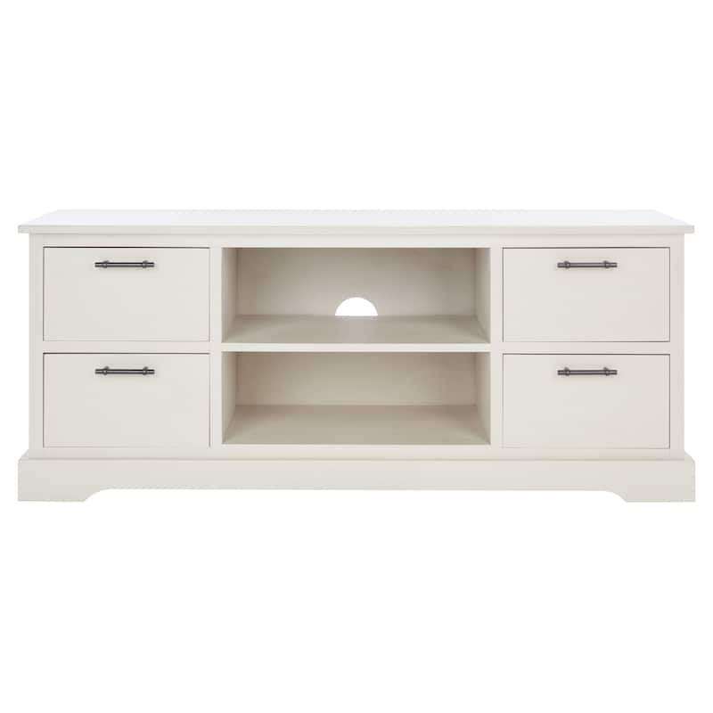 SAFAVIEH Filbert 4-Drawer TV Media Stand (50-inch Flat Screen TV) - 47" W x 16" D x 20" H