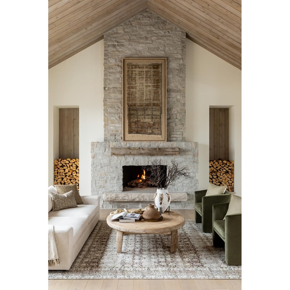 Livabliss x Vivir Lorelai Vintage Washable Area Rug