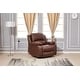 preview thumbnail 15 of 17, Betsy Furniture 3 Piece Bonded Leather Power Reclining Living Room Set, Sofa, Loveseat and Chair
