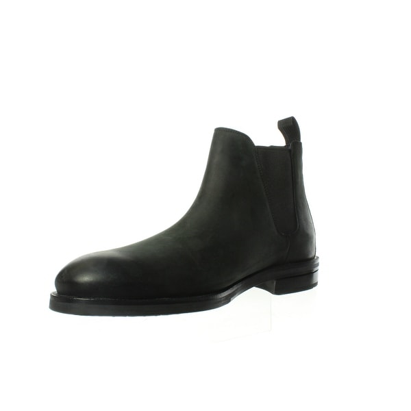 black ankle boots size 8