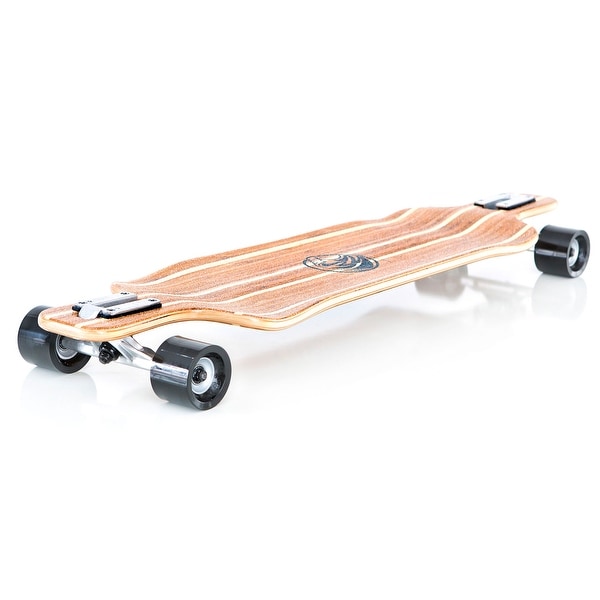 本日限定価格WHITE WAVE LONGBOARDS White Wave Longboards Bamboo Drop Deck 38 Inch Freestyle