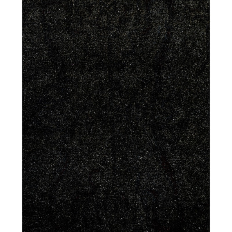 Overdyed One-of-a-Kind Hand-Knotted Area Rug - Gray - 4' 2" x 5' 10"