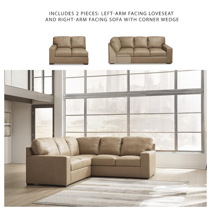 Signature Design by Ashley Bandon Brown 2-Piece Sectional