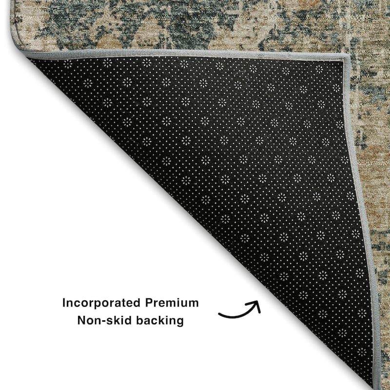 Premium Washable Super Soft Modern Splatter Mayfield Rug