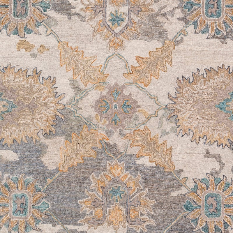 Canute Distressed Vintage Handmade Wool Area Rug