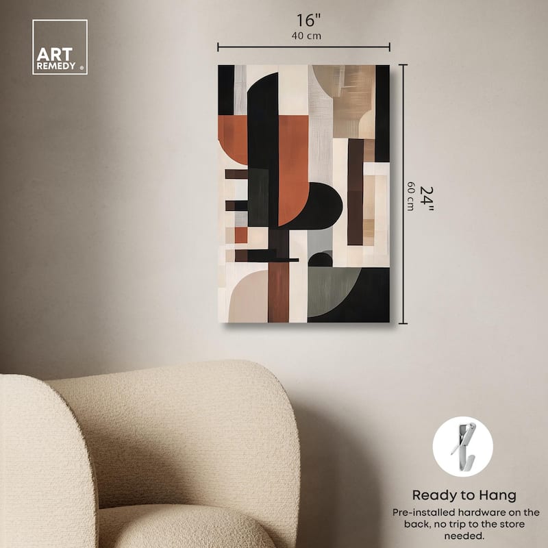 Jahns' Abstraction I Canvas by Art Remedy, Gallery Wrapped