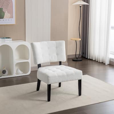 Movile Boucle Tufted Accent Chair with Oversized Seating