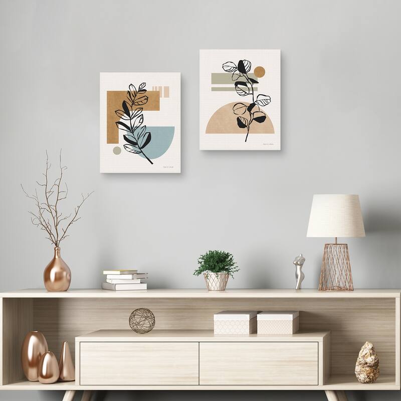 Scandi Farmhouse I, Scandi Farmhouse II by Meghan Gallagher Canvas Art Prints