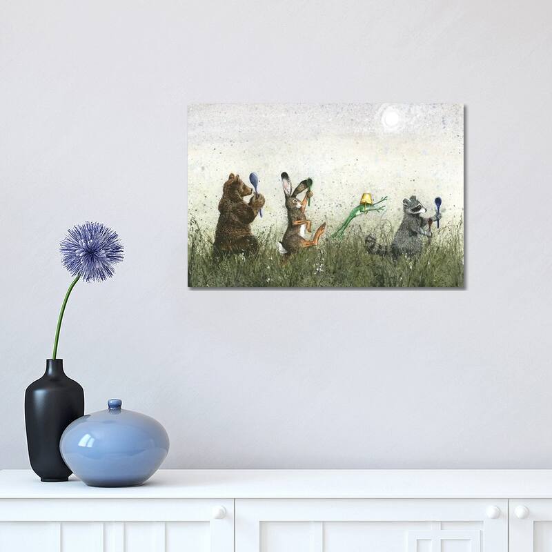 iCanvas "Spoon" by Maggie Vandewalle Canvas Print - 12x18x1.5