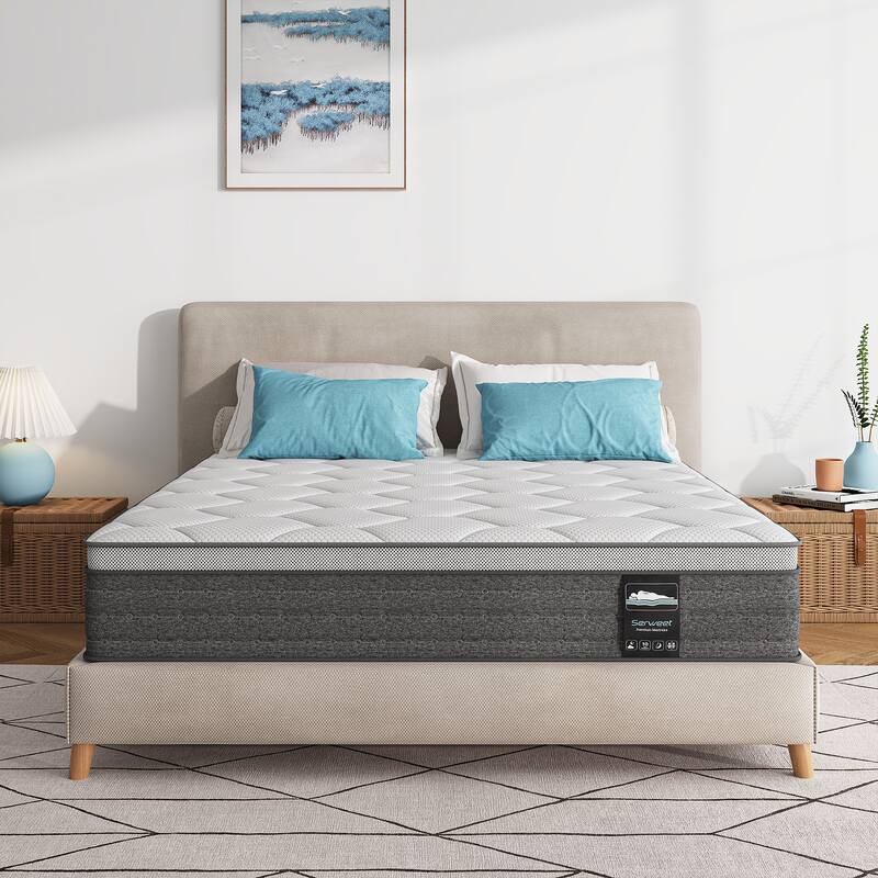 Full Mattress,10 Inches Thickness Mattress ,Hybrid Mattreess ,Mattress Shipped in a Box