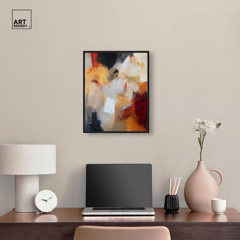 Earth and Fire III Canvas by Art Remedy