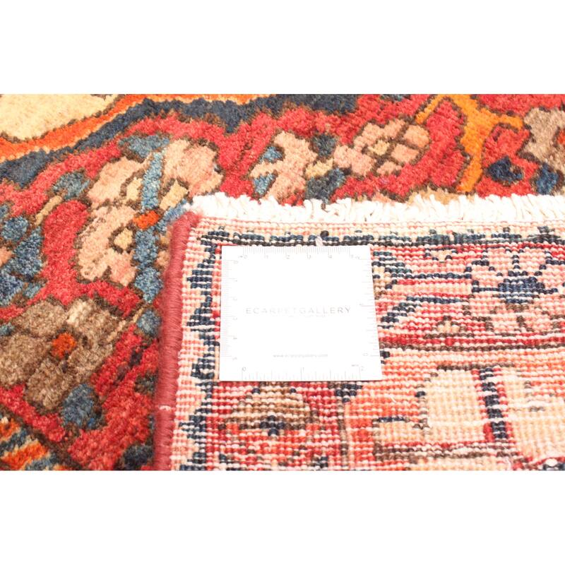 ECARPETGALLERY Hand-knotted Kayseri Red Wool Rug - 5'5 x 8'2