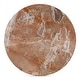 preview thumbnail 14 of 14, NADAAL STUDIOS Isolde, Round Accent Table with Banswara Marble, White - 36 X 36 X 18