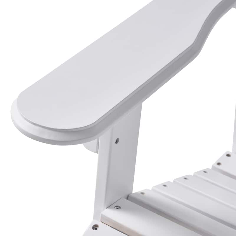 Hayle Wood Outdoor Reclining Adirondack Chair by Christopher Knight Home - 67.25" L x 29.50"W x 29.50" H