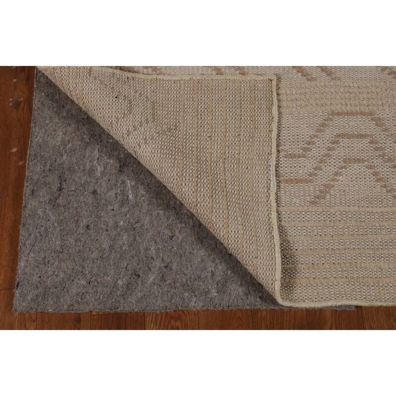 Moroccan Area Rug Hand-Knotted Oriental Wool Carpet - 4'10" x 7'9"