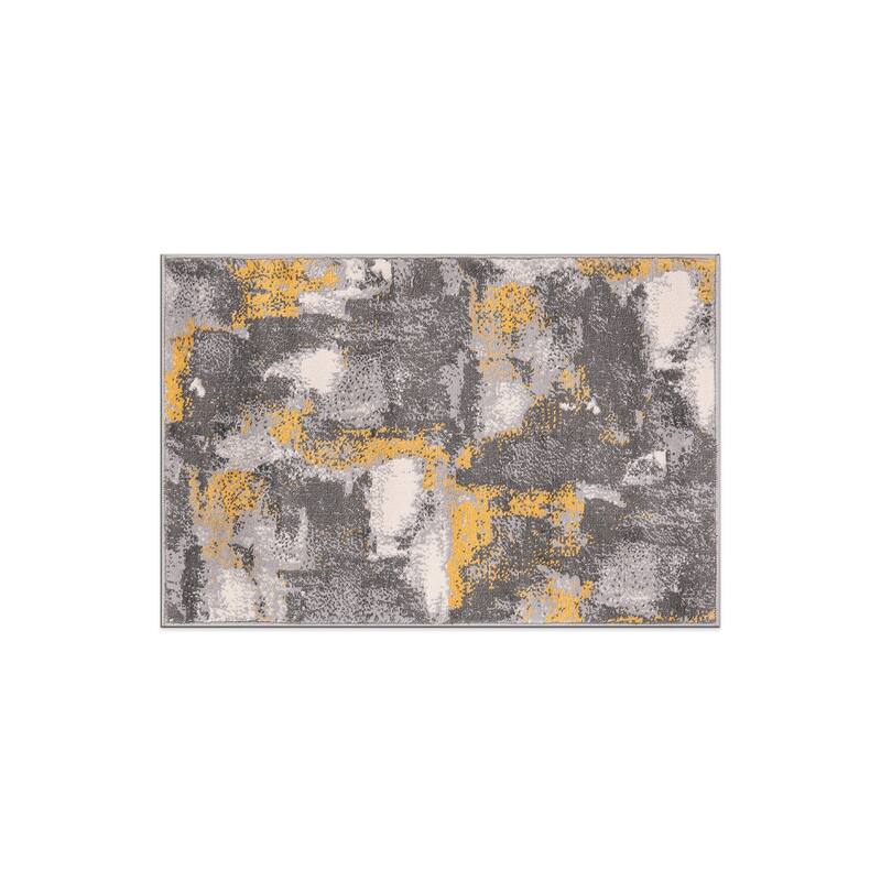 World Rug Gallery Brighton Modern Abstract Area Rug