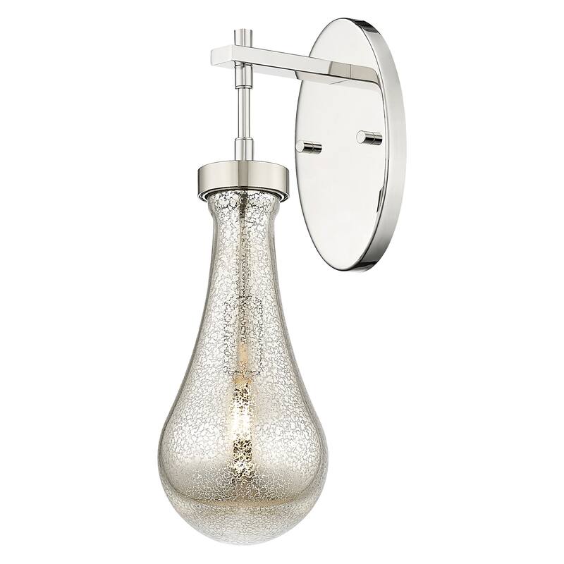 Innovations Lighting 451-1W-G451-5ME Owego 17" Tall Bathroom Sconce - Polished Nickel