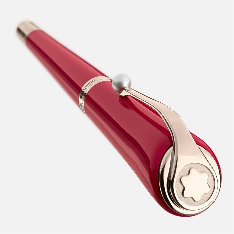 Montblanc 132116 Muses Marilyn Monroe Special Edition Fountain Pen, Red