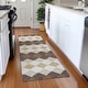 preview thumbnail 131 of 132, Premium Washable Super Soft Diamond Modern Mayfield Rug Brown - 2'3" x 7'6"