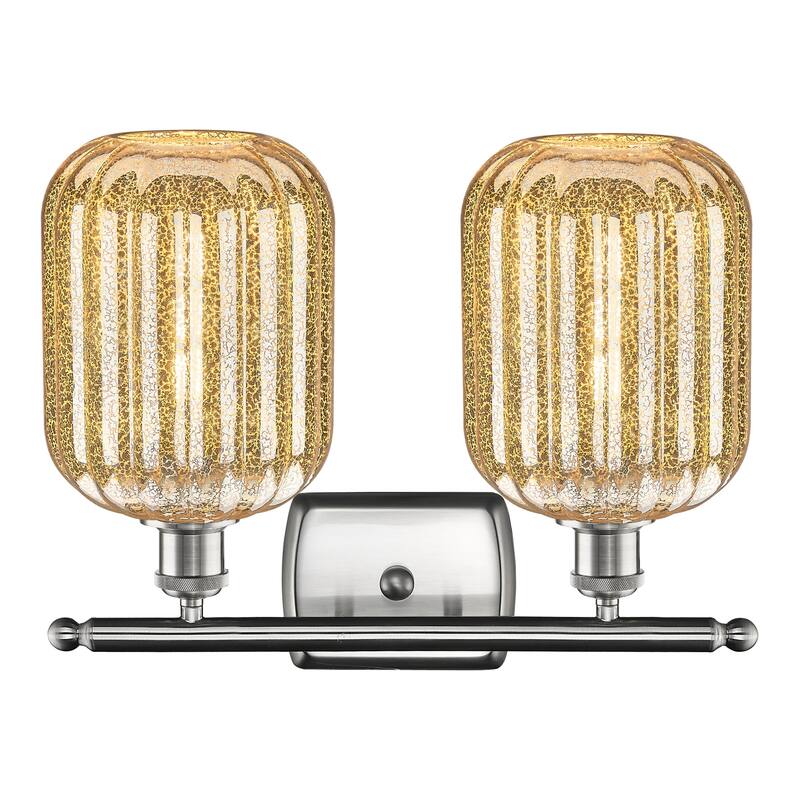 Innovations Lighting Endless Possibilities Ballston - Preston - 2 Light 17" Jar Shade Bath Vanity Light