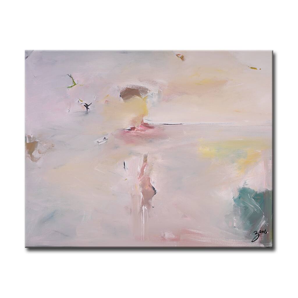 A Dream Principe' Abstract Wrapped Canvas Wall Art