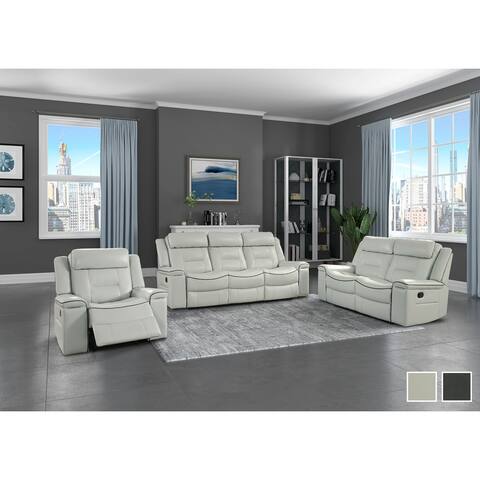 Belfield 3-Piece Manual Reclining Living Room Set