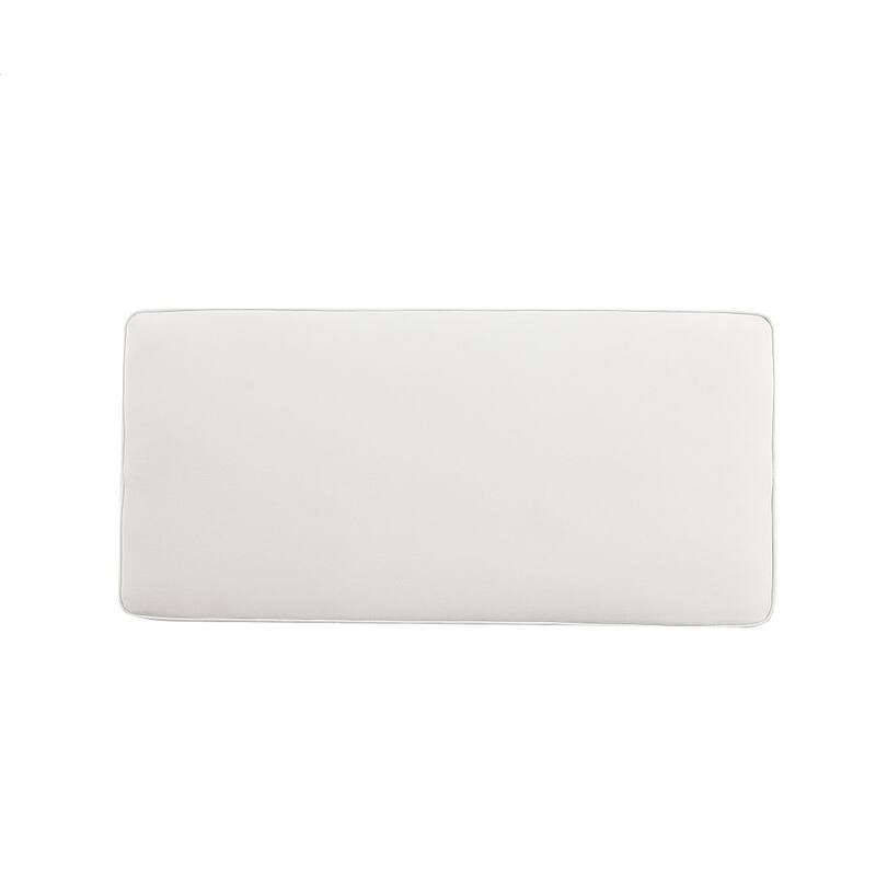 Manhattan Comfort Abigail Mid-Century Modern Velvet Upholstered Bench