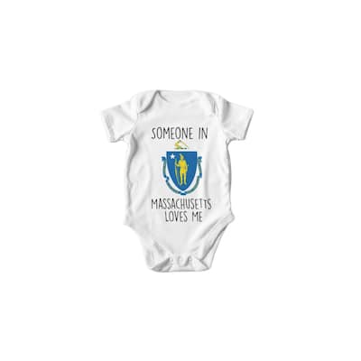 Massachusetts - Baby Boy Girl Clothes Infant Bodysuit Funny Cute Newborn